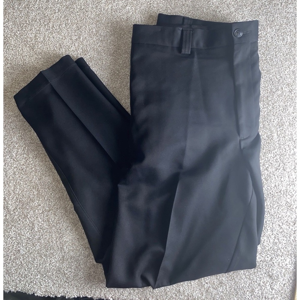 Oak hill Performance Dress Pants Big Man Preppy Black Mens 42x32 Business Flat‎